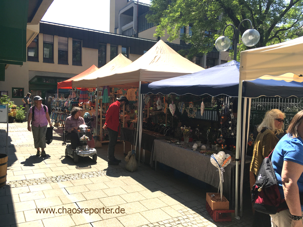 Hobby Künstler Markt im Eschenhof in Pasing